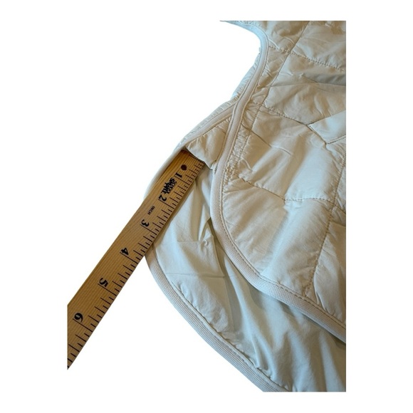 FP Movement x Hatch Printed Puffer Jacket in Ivory Chevron Combo NEW LAST ONE - Picture 11 of 15